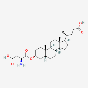 Chemical structure of Lith-O-Asp