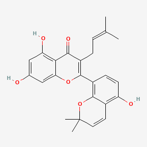 Chemical structure of Kuwanon A