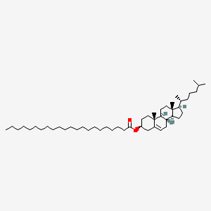 Chemical structure of Cholesteryl behenate