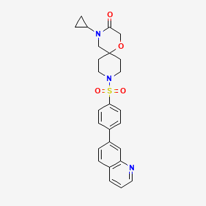Chemical structure of FAS-IN-1