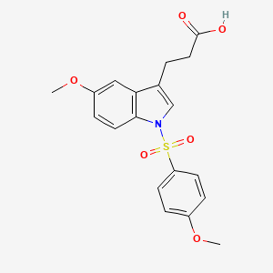 Chemical structure of Indeglitazar