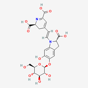 Chemical structure of Betanin