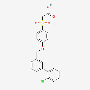 Chemical structure of FAA1 agonist-1