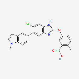 Chemical structure of EX229