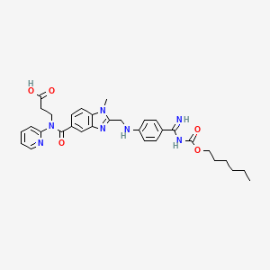 Chemical structure of Desethyl Pradaxa