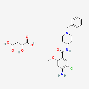 Chemical structure of Clebopride malate