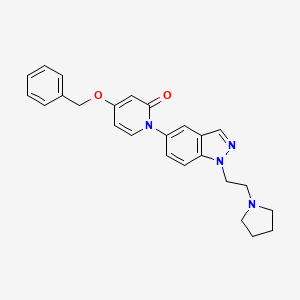 Chemical structure of MCH-1 antagonist 1