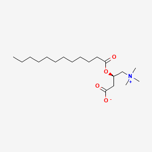 Chemical structure of Dodecanoylcarnitine