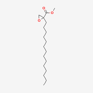 Chemical structure of Methyl Palmoxirate