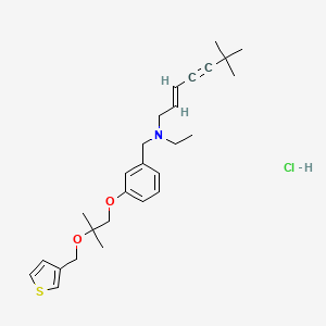 Chemical structure of FR194738
