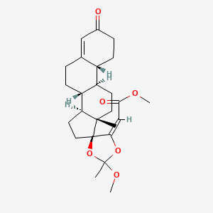 Chemical structure of YK11