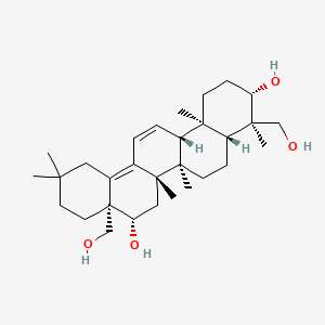 Chemical structure of Saikogenin A