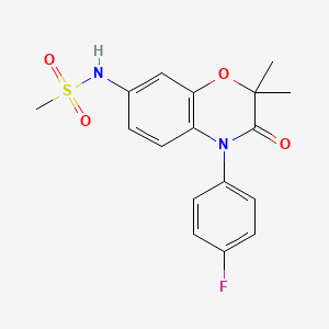 Chemical structure of Apararenone