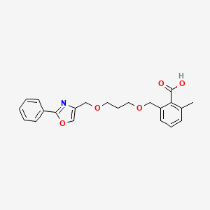 Chemical structure of AVE-8134