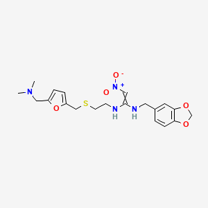Chemical structure of Niperotidine