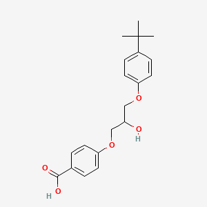 Chemical structure of Terbufibrol