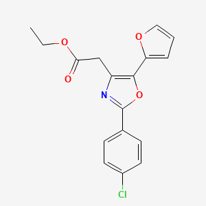 Chemical structure of TA-1801