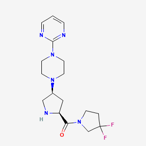 Chemical structure of Gosogliptin
