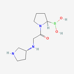 Chemical structure of Dutogliptin
