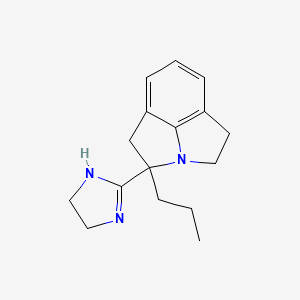 Chemical structure of Deriglidole