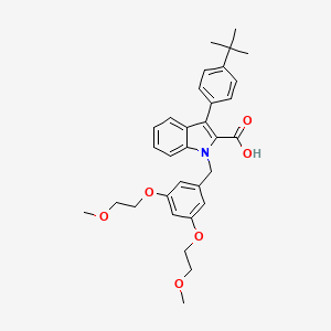 Chemical structure of GSK376501A