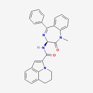 Chemical structure of Tarazepide
