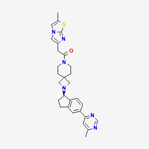 Chemical structure of PF-5190457