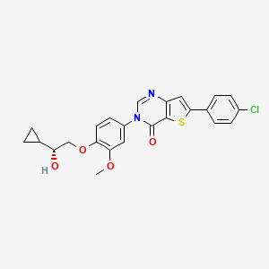 Chemical structure of BMS-819881