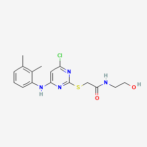 Chemical structure of Pirinixil (BR-931)