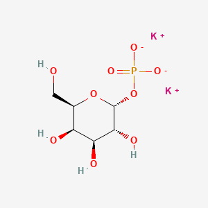 Chemical structure of Galactose 1-phosphate Potassium salt