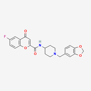 Chemical structure of MCHr1 antagonist 2