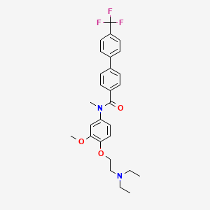 Chemical structure of SB-568849