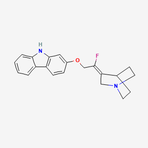 Chemical structure of YM-53601 free base