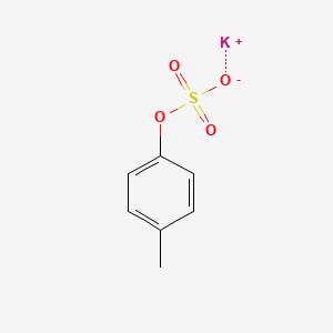 Chemical structure of p-Methylphenyl potassium sulfate