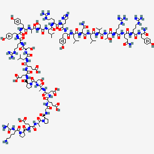 Chemical structure of Peptide YY (PYY) (3-36), human (Peptide YY (3-36))