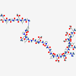 Chemical structure of C-Peptide, dog