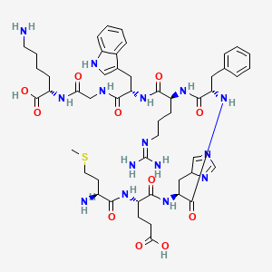 Chemical structure of Acth (4-11)