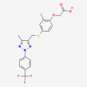 Chemical structure of Pparδ agonist 2