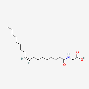 Chemical structure of N-Oleoylglycine