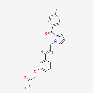 Chemical structure of Pyrrole-derivative1