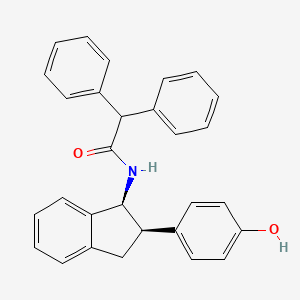 Chemical structure of ACAT-IN-1 cis isomer