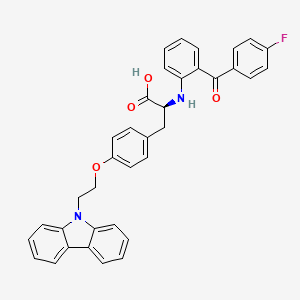 Chemical structure of Chiglitazar