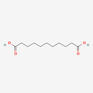 Chemical structure of Undecanedioic acid