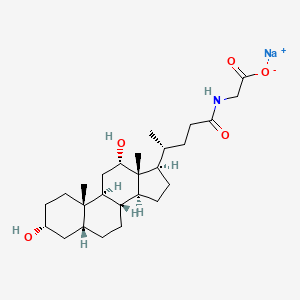 Chemical structure of Sodium glycodeoxycholate, BioXtra, >=97% (TLC)