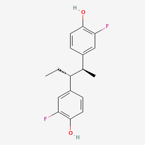 Chemical structure of Bifluranol (BX341)