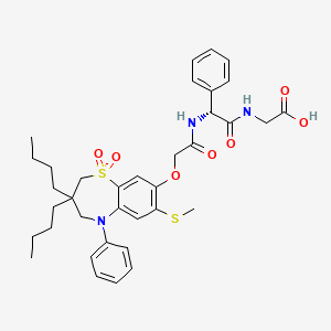 Chemical structure of Elobixibat