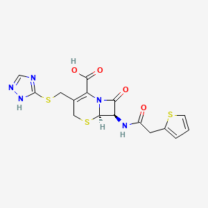 Chemical structure of Cefetrizole
