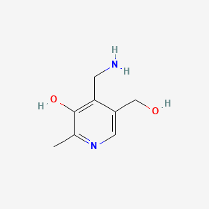 Chemical structure of Pyridoxylamine