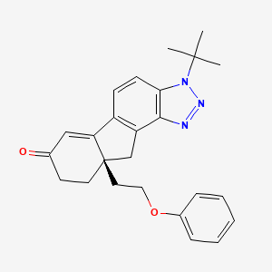 Chemical structure of Tetrahydrofluoroene 52