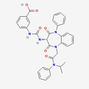 Chemical structure of GI 181771
